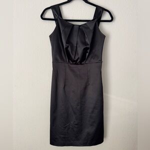 The Limited Event- Black Leather Mini Dress Size 0 (XS) VINTAGE Y2K